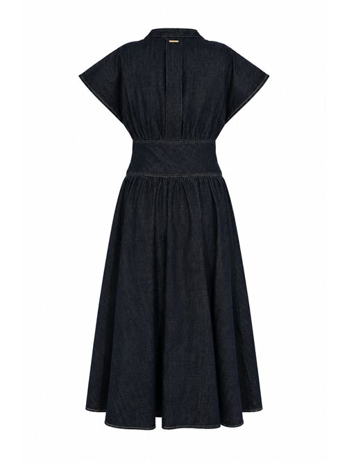 Abito lungo chemisier in denim NO SECRETS | 261NS024STONE